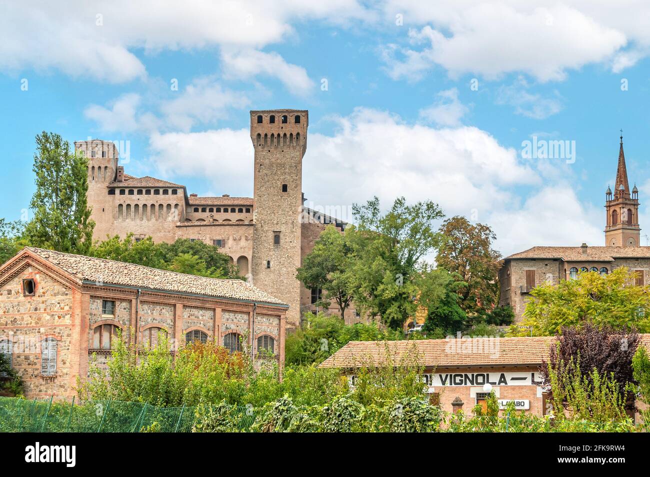 Rocca di Vignola, Modena, Emilia-Romagna, Italia Foto Stock