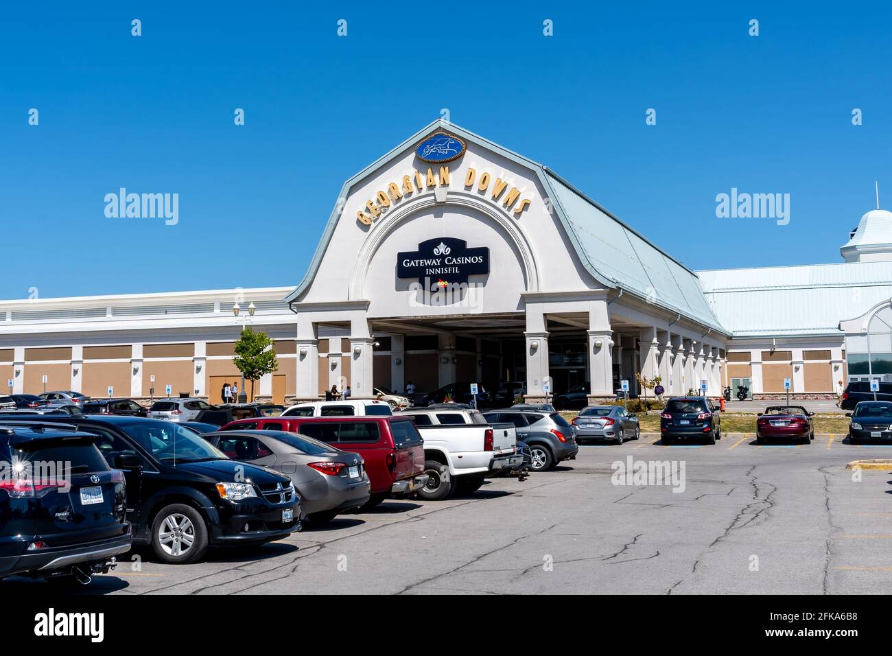 Casinò Gateway Innisfil Building a Innisfil, Ontario, Canada. Foto Stock