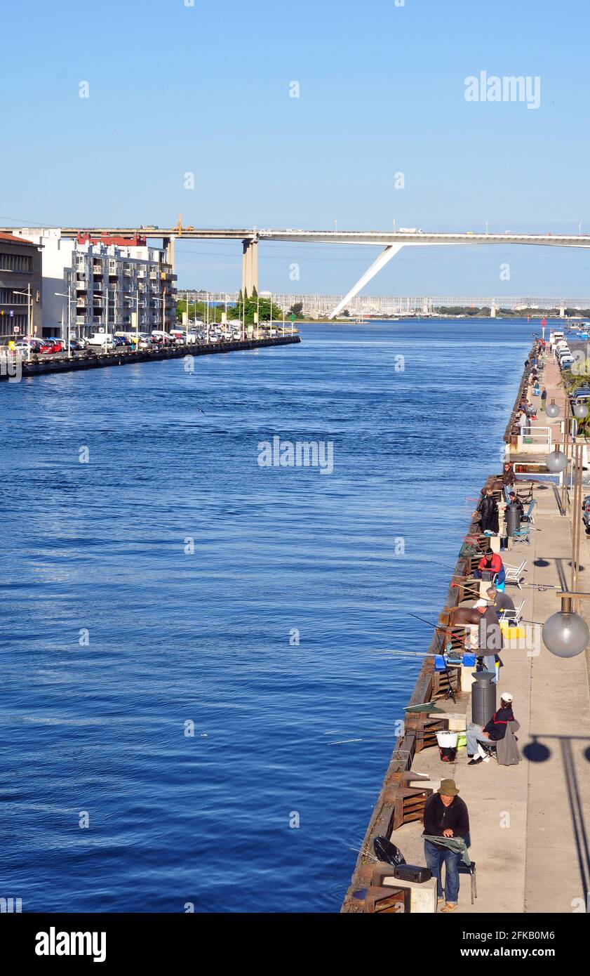 Martigues chiamò la Venezia della Provenza Foto Stock