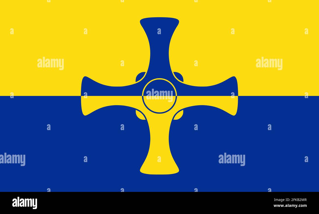 Bandiera della contea di Durham Foto Stock