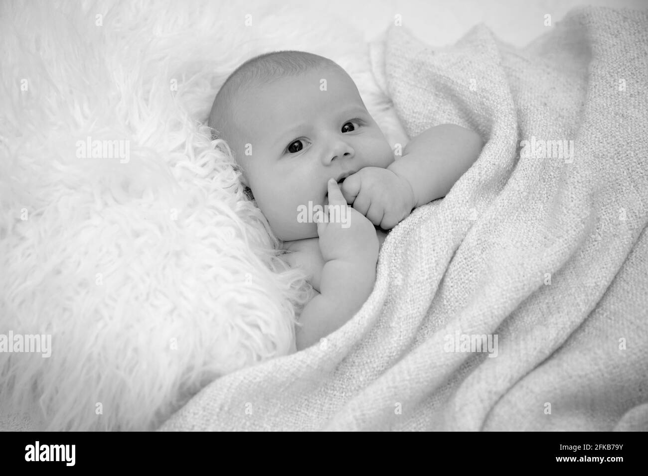Bambino - 2 mesi Foto Stock