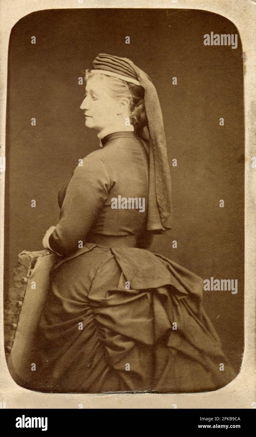 Eugénie de Montijo, Contessa di Teba (imperatrice consorte dei francesi) (1826-1920). Imperatrice dal 1853 al 1870. Parigi, Fondazione Napoléon Foto Stock