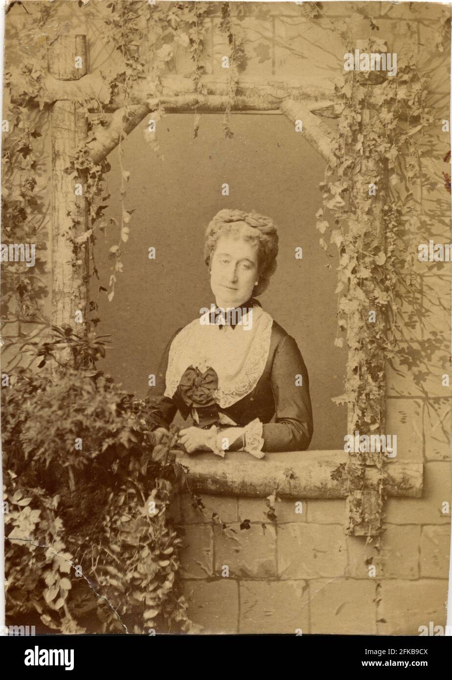 Eugénie de Montijo, Contessa di Teba (imperatrice consorte dei francesi) (1826-1920). Imperatrice dal 1853 al 1870. Parigi, Fondazione Napoléon Foto Stock
