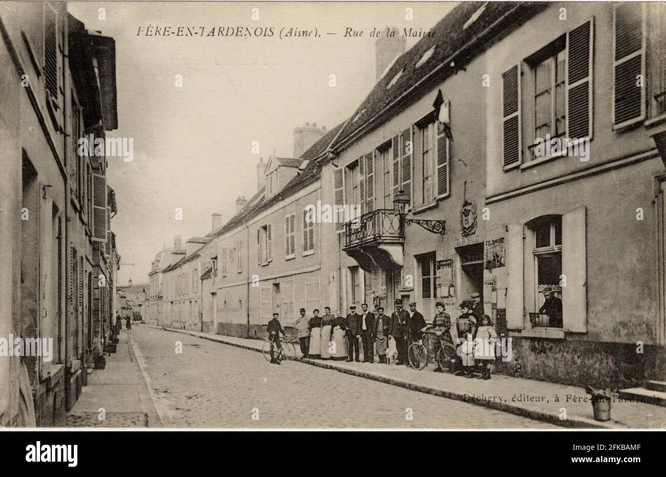 FERE-IT-TARDENOIS. Reparto francese: 02 - Aisne cartolina fine del 19 ° secolo - inizio del 20 ° secolo Foto Stock