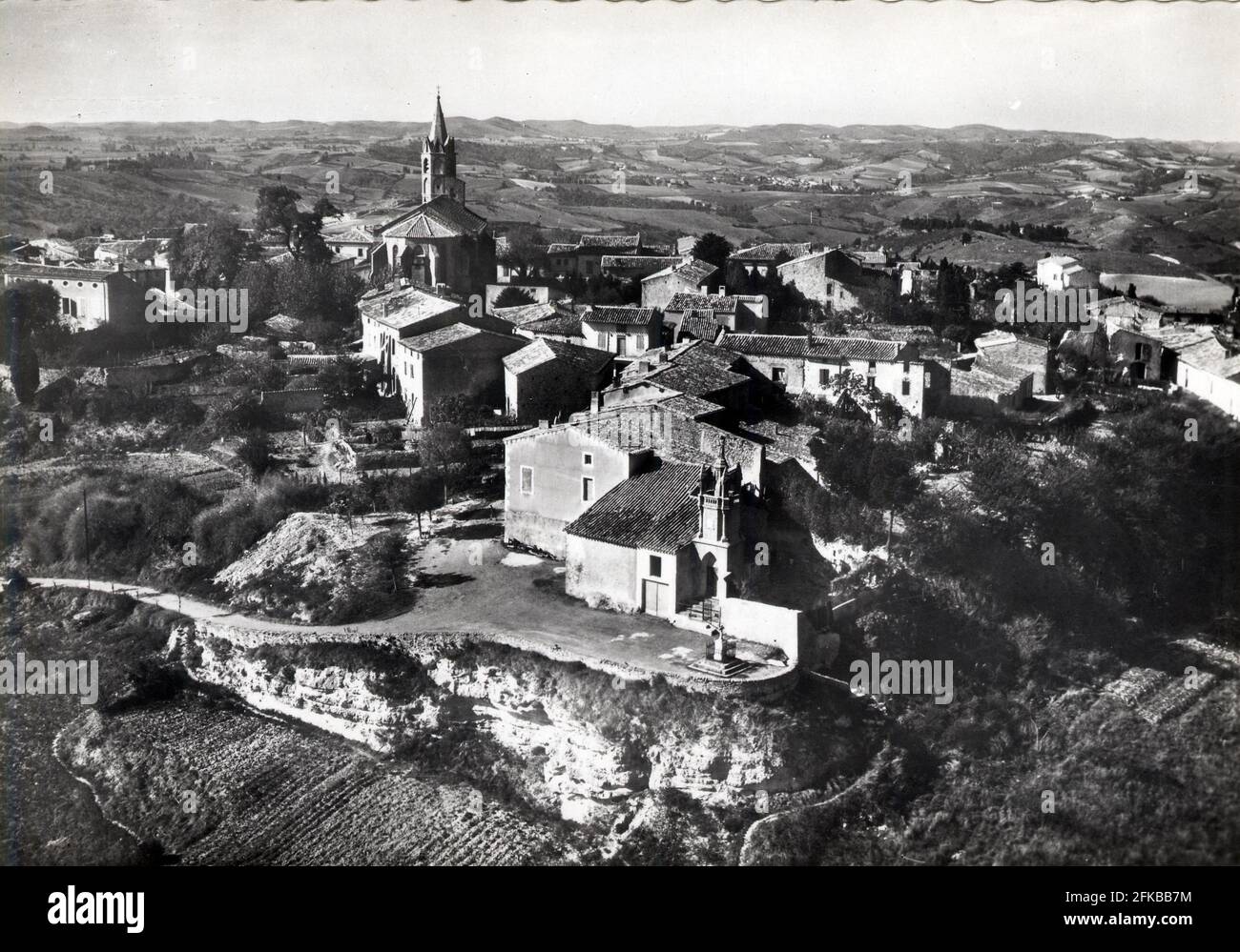 FANJEAUX. Reparto francese: 11 - Aude Postcard fine del 19 ° secolo - inizio del 20 ° secolo Foto Stock