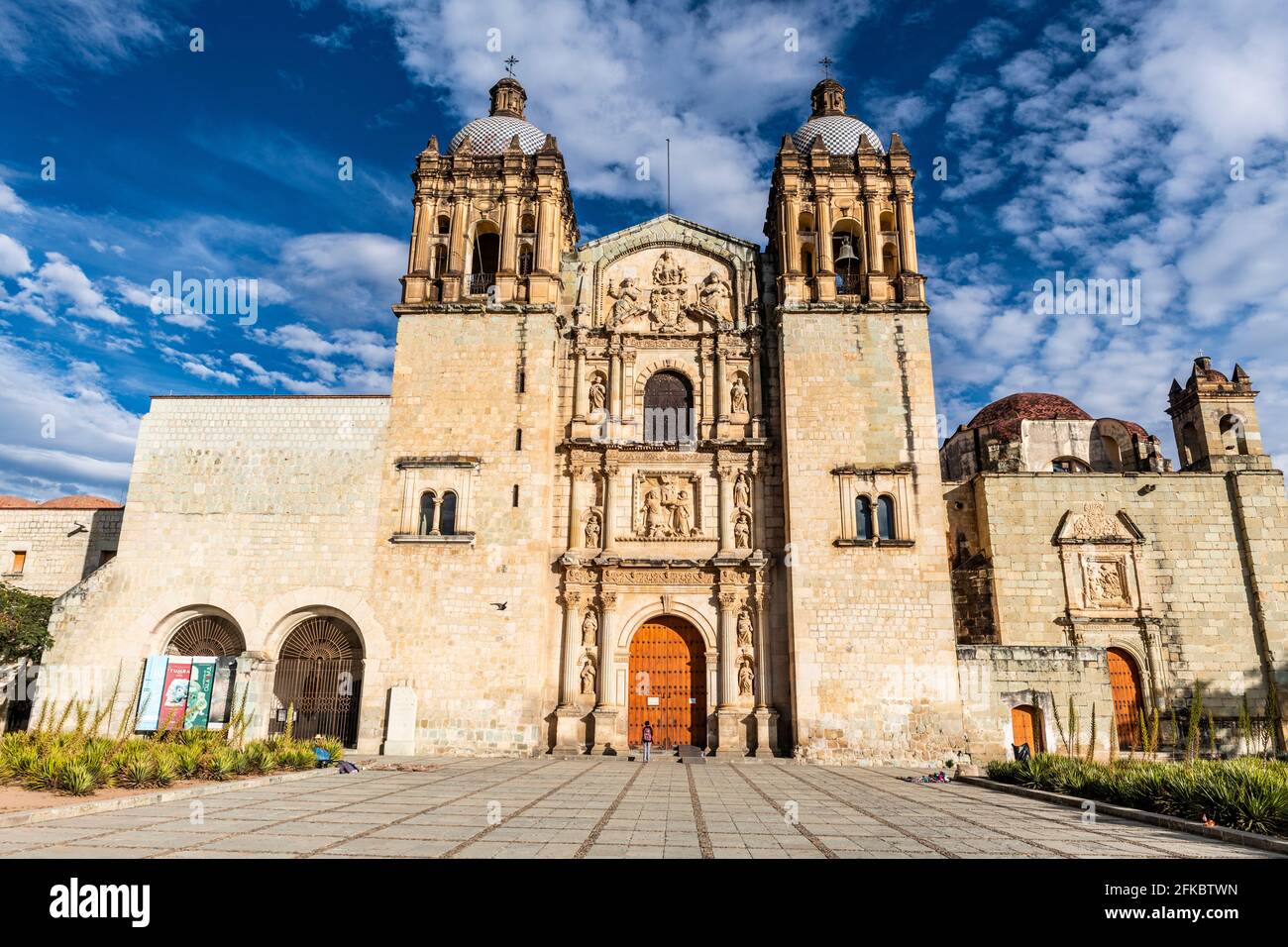 Chiesa di Santo Domingo de Guzman, Oaxaca, Messico, Nord America Foto Stock