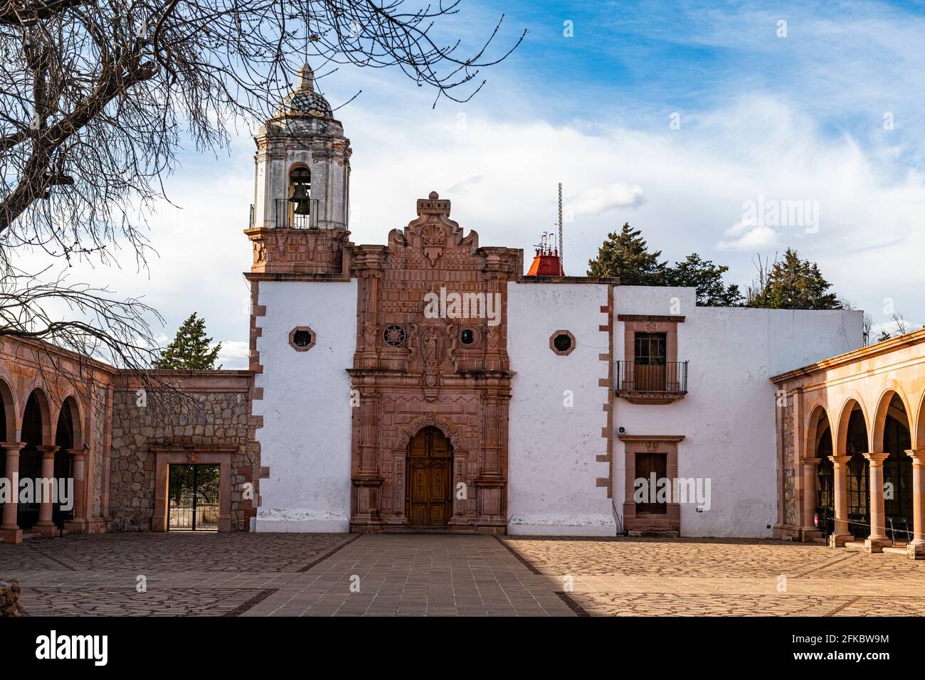 Santuario di nostra Signora della Patrona, Patrimonio dell'Umanità dell'UNESCO, Zacatecas, Messico, Nord America Foto Stock