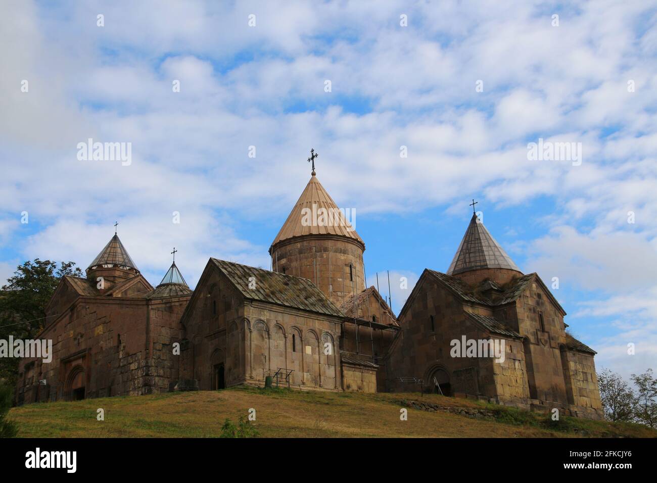 Goshavank Monastero, Armenia Foto Stock