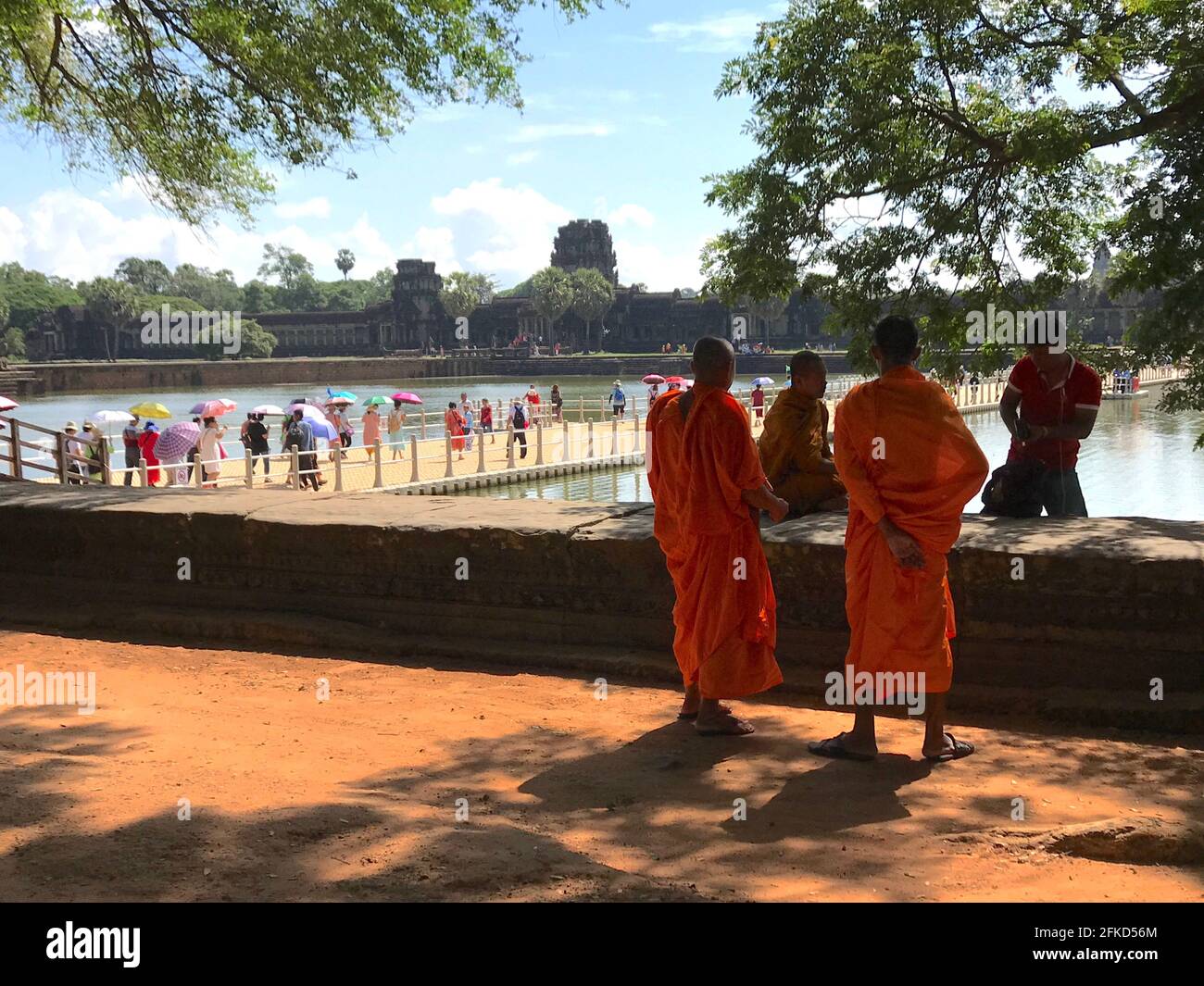 Angkor Wat, Siem Reap, Cambogia Foto Stock