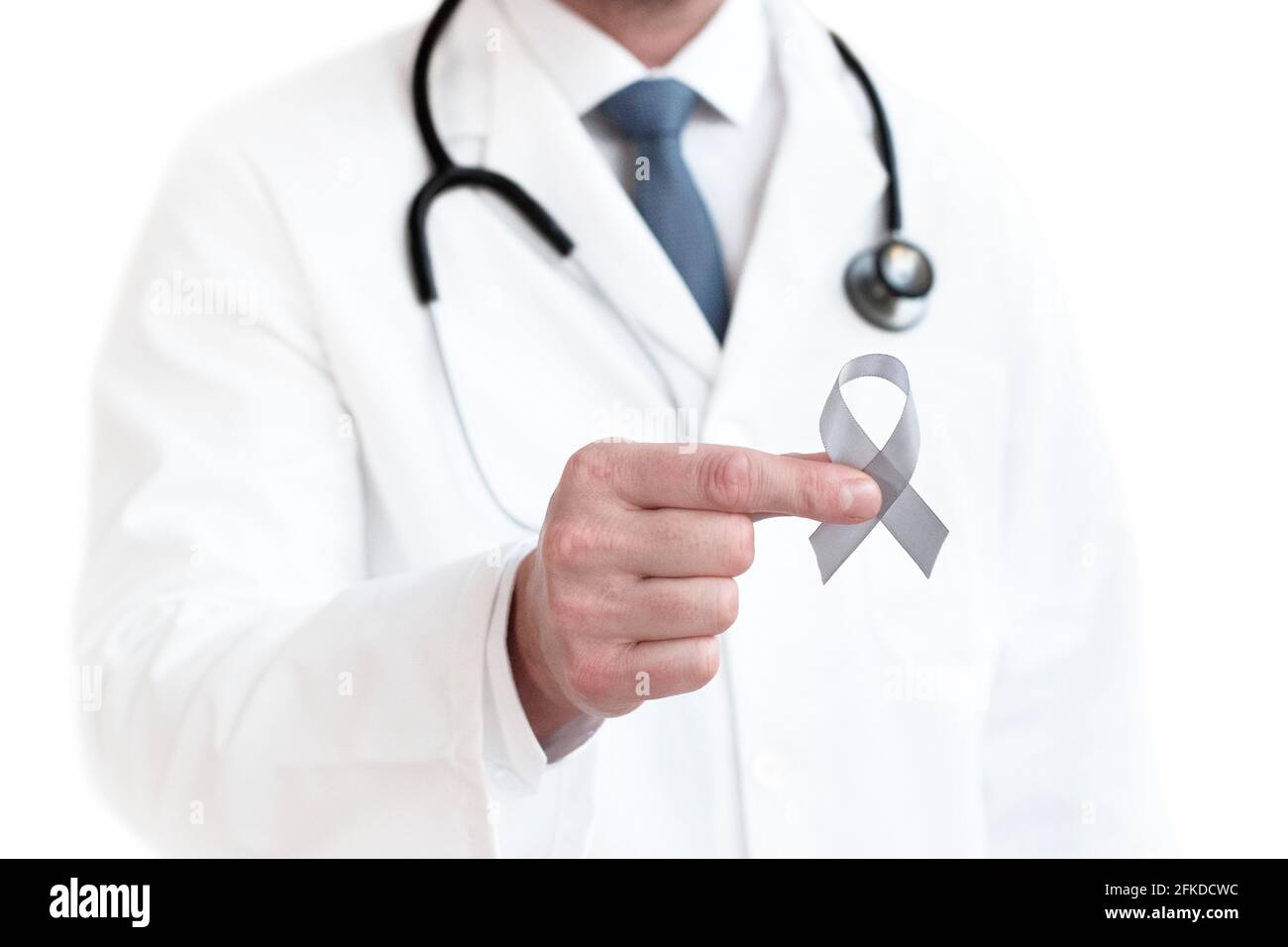 Consapevolezza del cancro del cervello Foto Stock