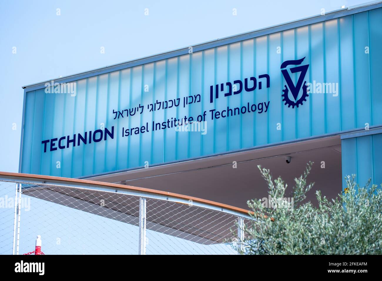 Technion, Israel Institute of Technology, un'università pubblica di ricerca ad Haifa, Israele. Foto Stock