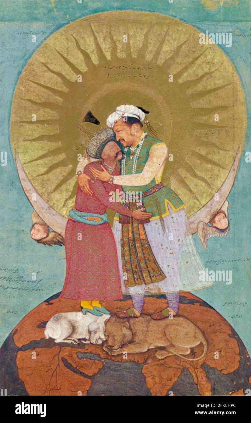 Abu'l-Hasan opera dal titolo Jahangir's Dream. Foto Stock Abu'l-Hasan opera dal titolo Jahangir's Dream. Foto Stock