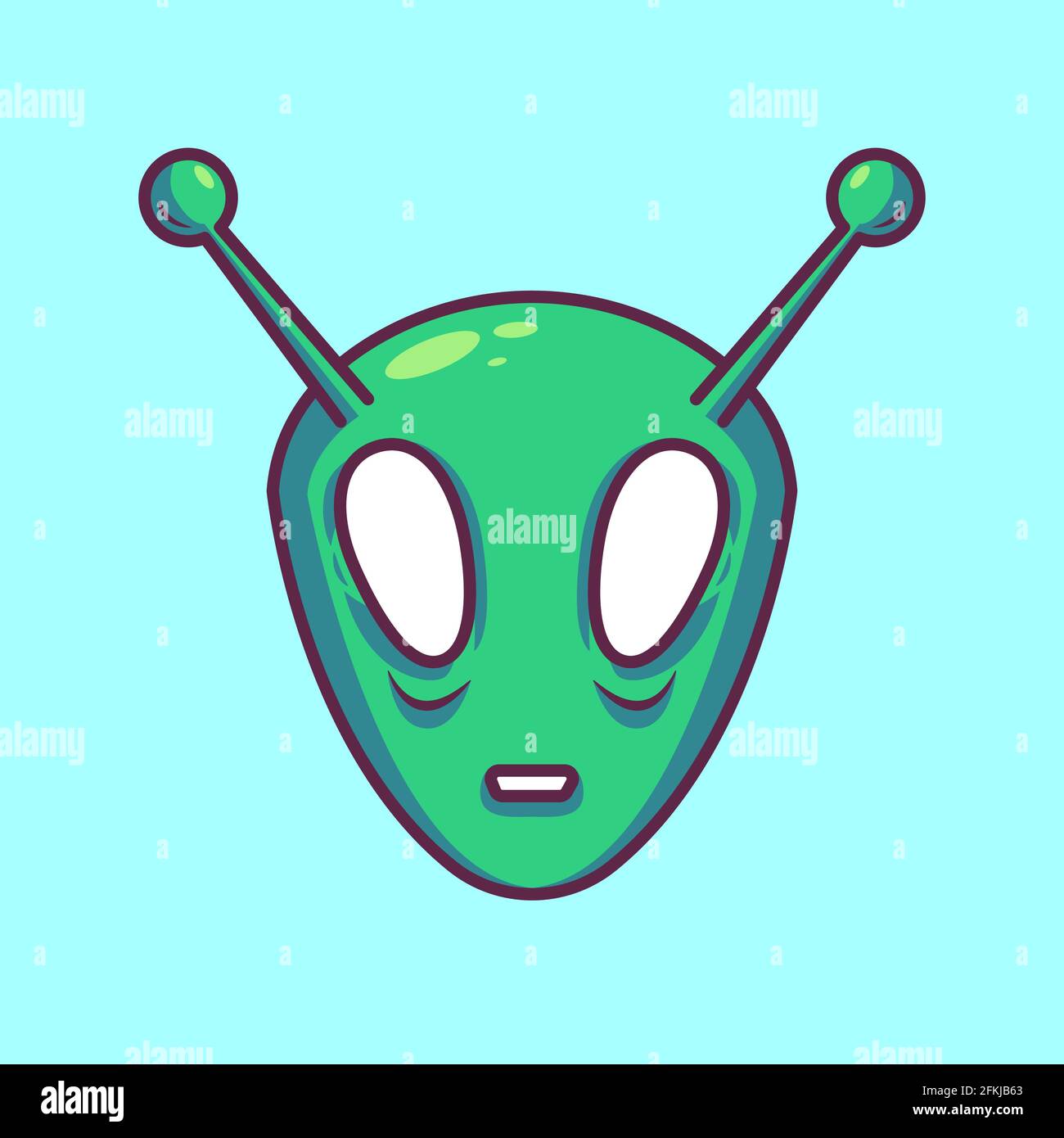 cartoni animati alieni, illustrazione vettoriale premium Immagine e  Vettoriale - Alamy