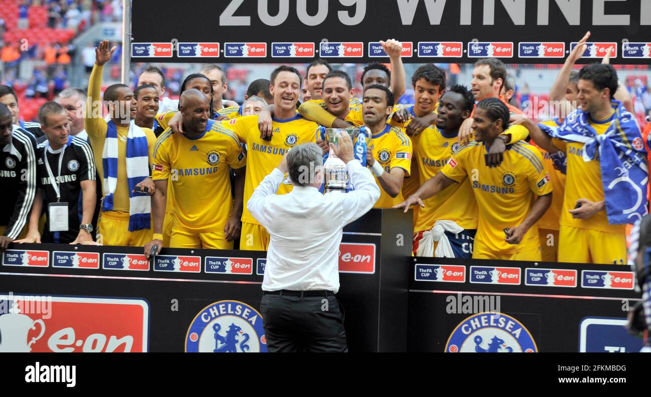 FA CUP FINAL 2009 CHELSEA V EVERTON 30/5/09. IMMAGINE DAVID ASHDOWN Foto Stock
