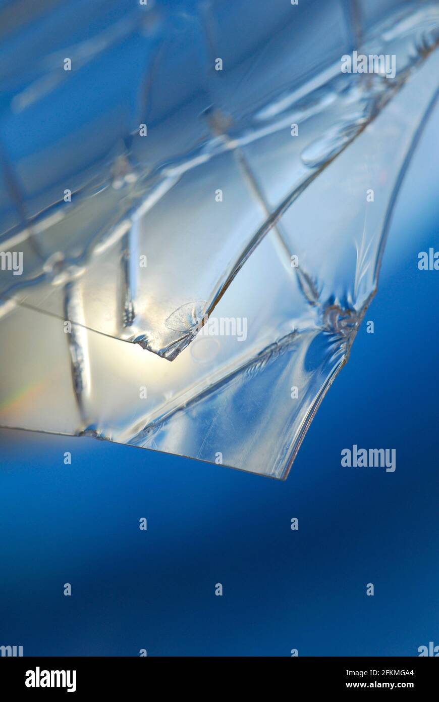 Gelatina in foglia, foglia di gelatina, gelatina commestibile, gelificante Foto Stock