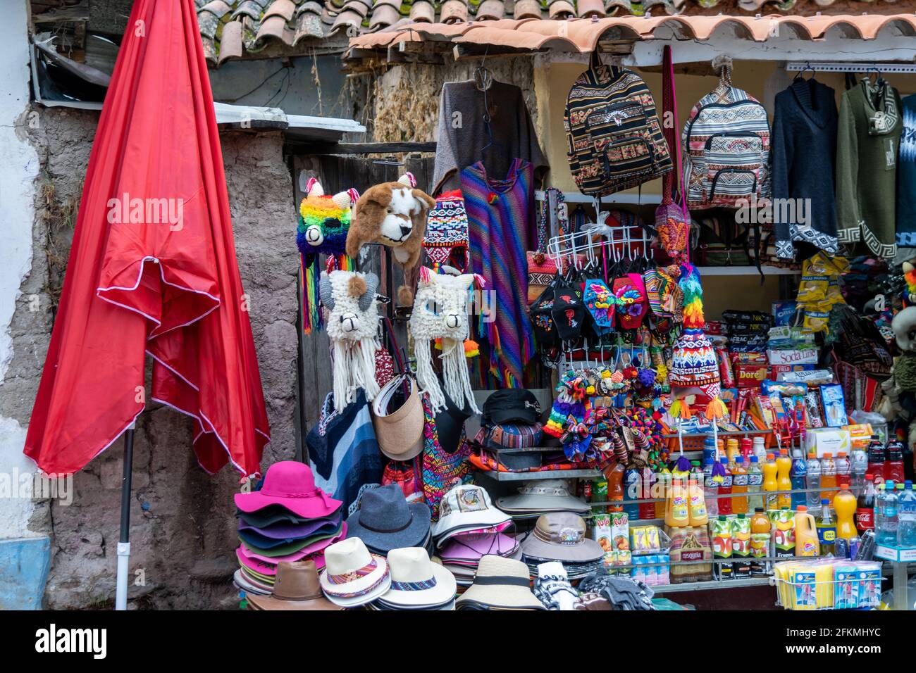 Machu Picchu nelle Ande peruviane è uno dei Nuove sette meraviglie del mondo Foto Stock
