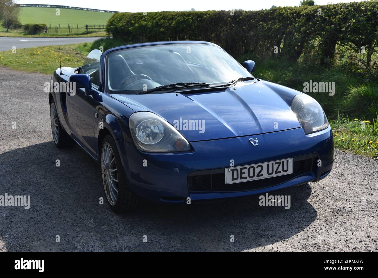 Auto sportiva classica Toyota MR2 Mk3 in natura. Foto Stock