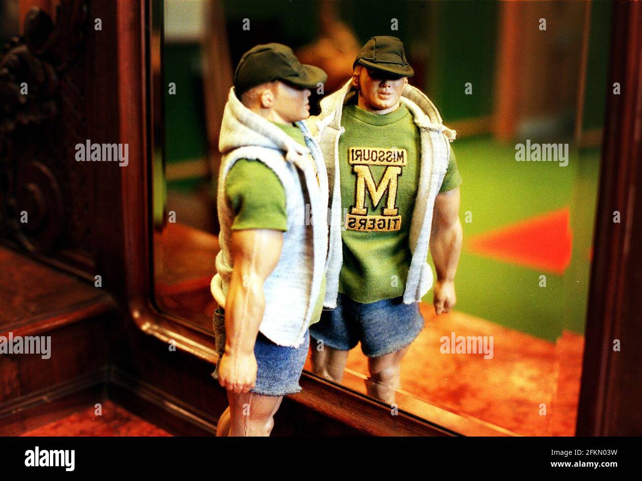 PRIMA EDIZIONE SPORTIVA BILLY, LA PRIMA BAMBOLA GAY 'OUT AND FIERO' AL MONDO, PARTE DELLA VENDITA DELLA GENERAZIONE TELEVISIVA A CHRISTIES. Foto Stock