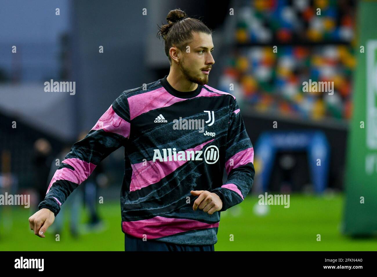 Radu Dragusin (Juventus) durante Udinese Calcio vs Juventus FC, Calcio italiano Serie A match, Udine, Italia, 02 M - Photo .LiveMedia/Ettore Griffoni Foto Stock