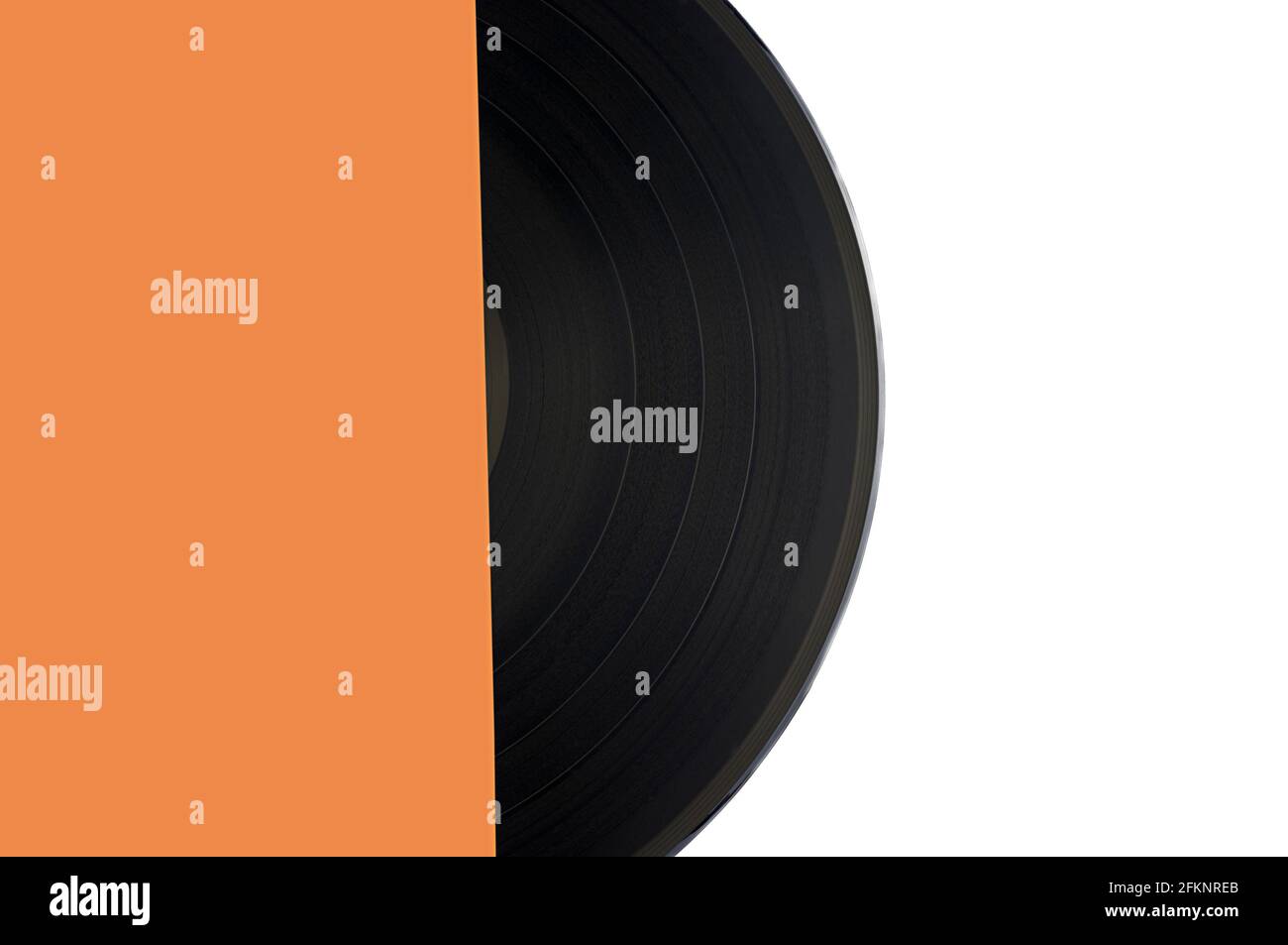 Registrazione musicale completa degli anni '90. Dischi in vinile. Foto Stock