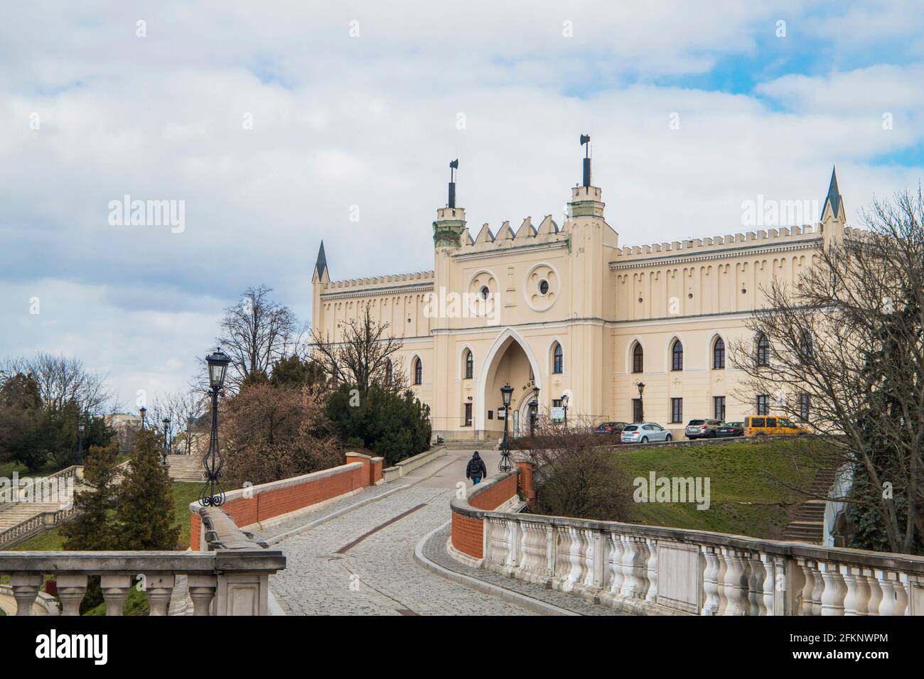 Lublino Castello, monumento medievale castello Foto Stock