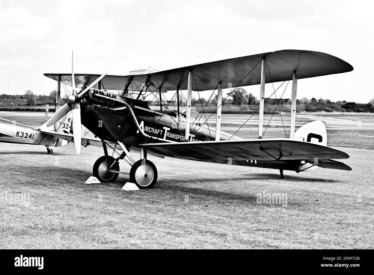 Primo Airshow della stagione di Shuttleworth Foto Stock