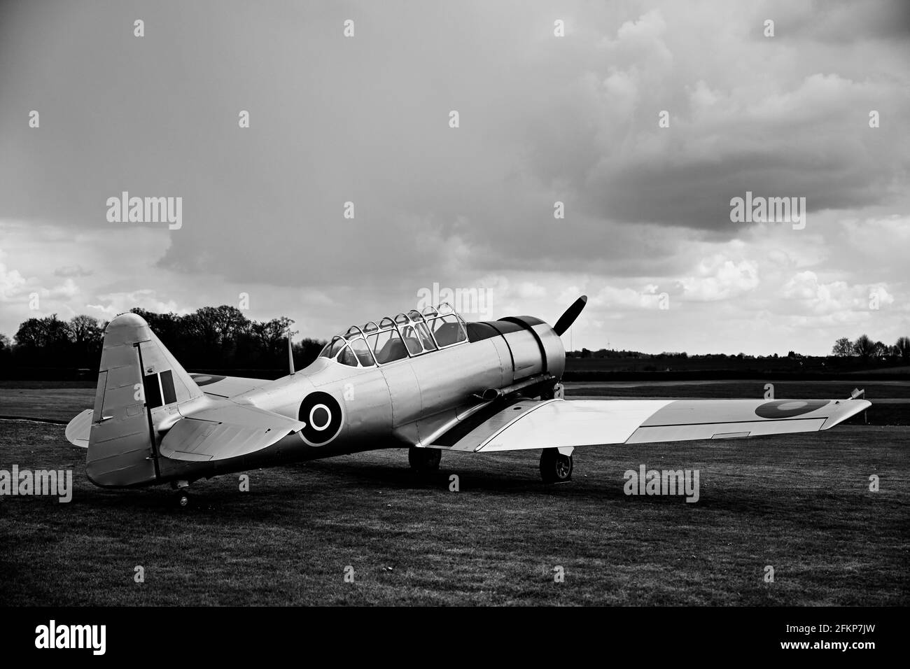 Primo Airshow della stagione di Shuttleworth Foto Stock