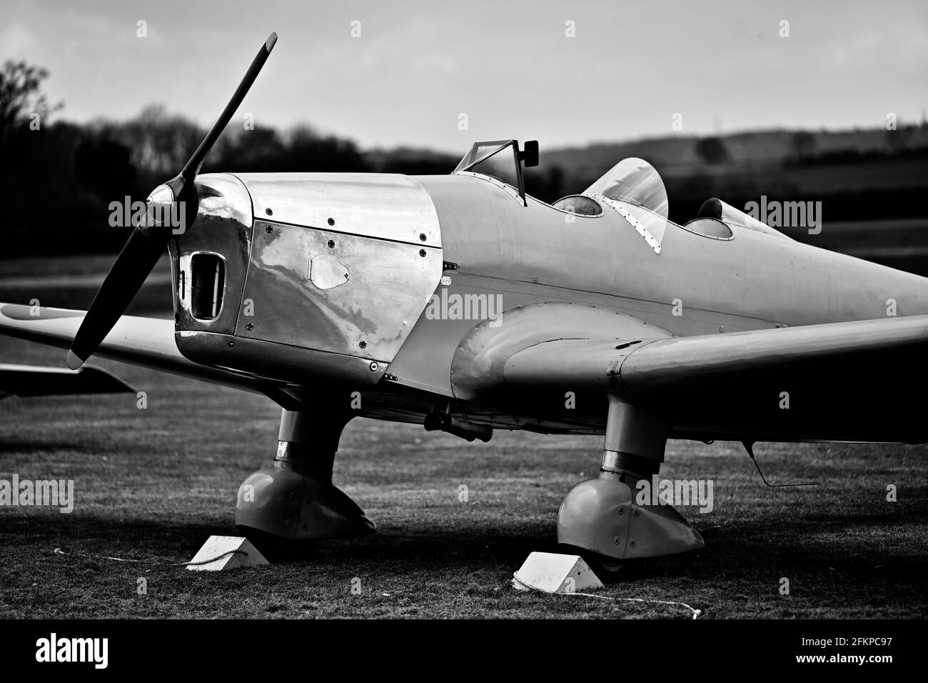 Primo Airshow della stagione di Shuttleworth Foto Stock