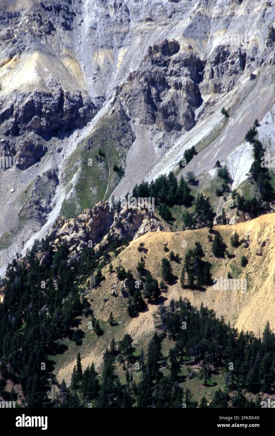 Colori meravigliosi in montagna Foto Stock