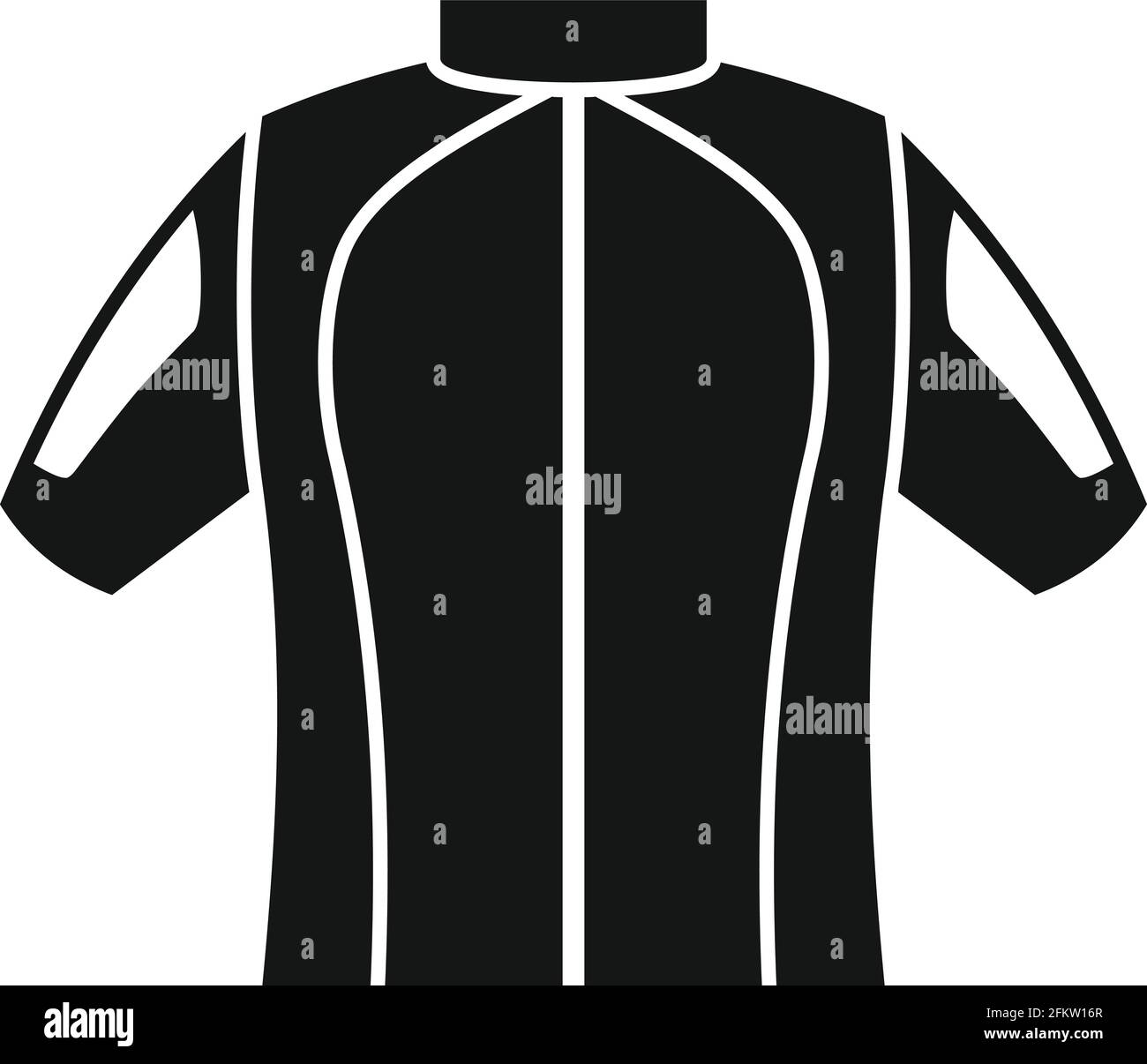 Icona abbigliamento da paracadutismo, stile semplice Illustrazione Vettoriale