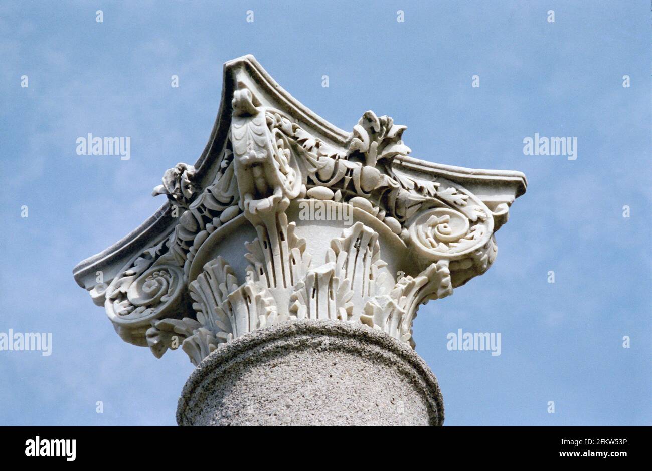 Isola di Gianutri Arcipelago Toscano la Villa Romana Domizia Foto Stock