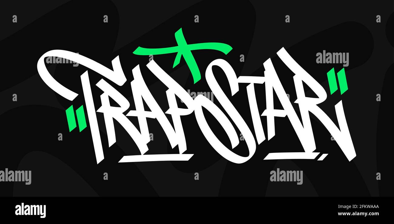 Trap hop music Immagini Vettoriali Stock - Alamy