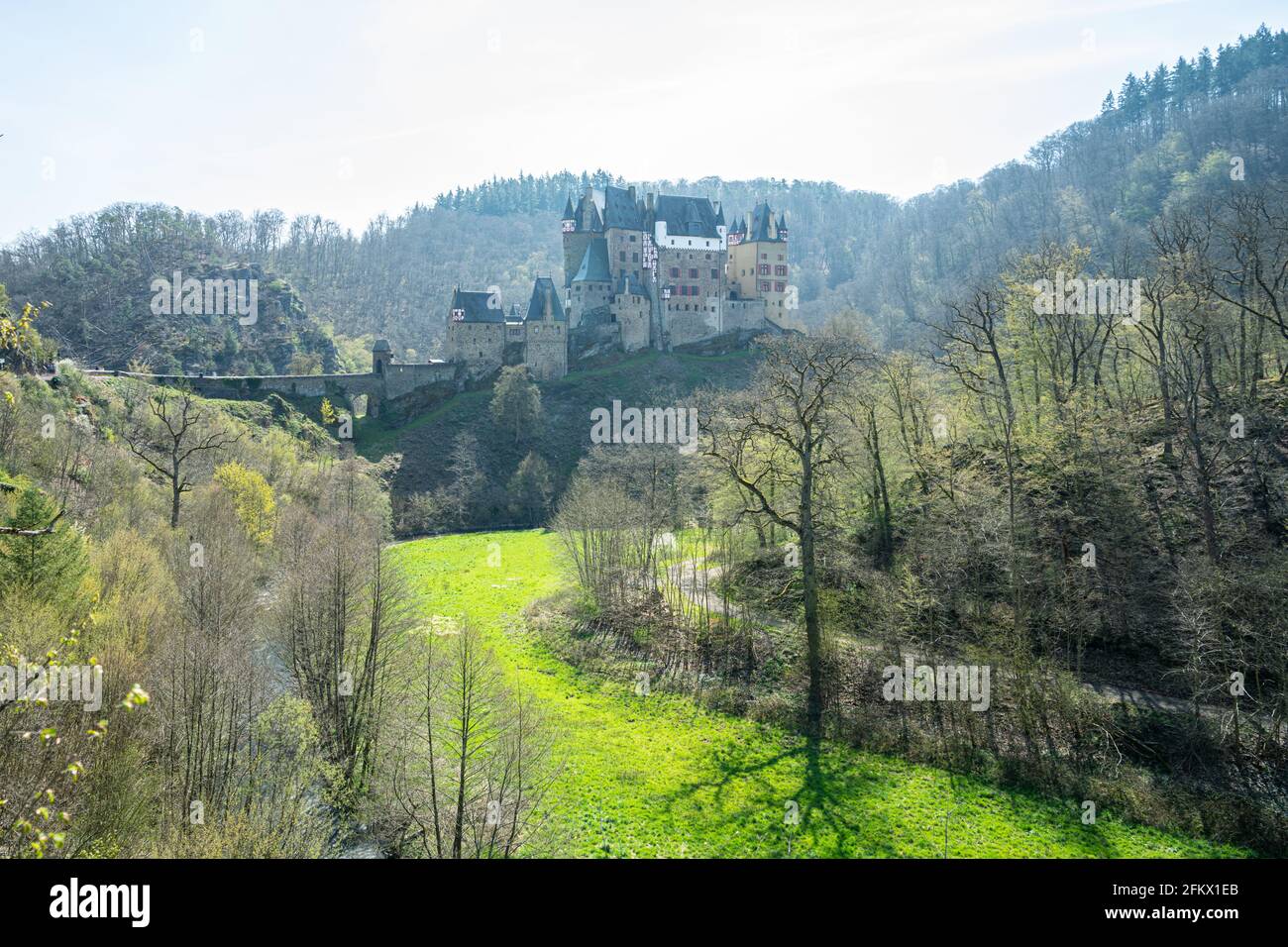 Castello Eltz, Germania Foto Stock