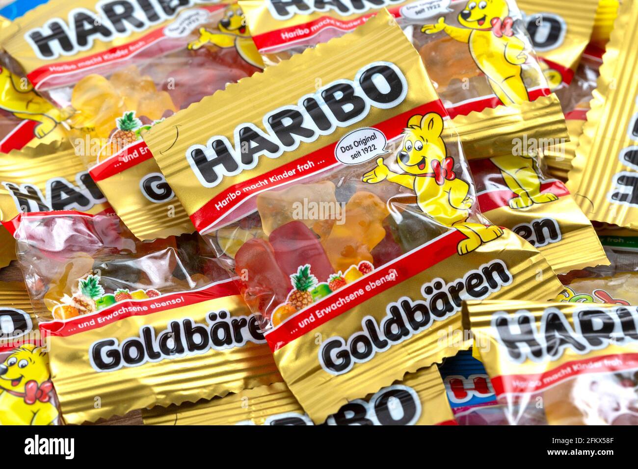 Haribo Gold Bears Foto Stock