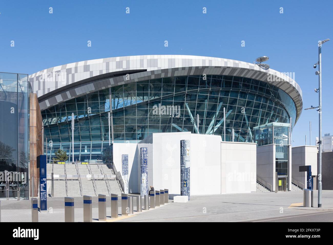 New White Hart Lane Stadium, High Street, Tottenham, London Borough of Haringey, Greater London, Inghilterra, Regno Unito Foto Stock