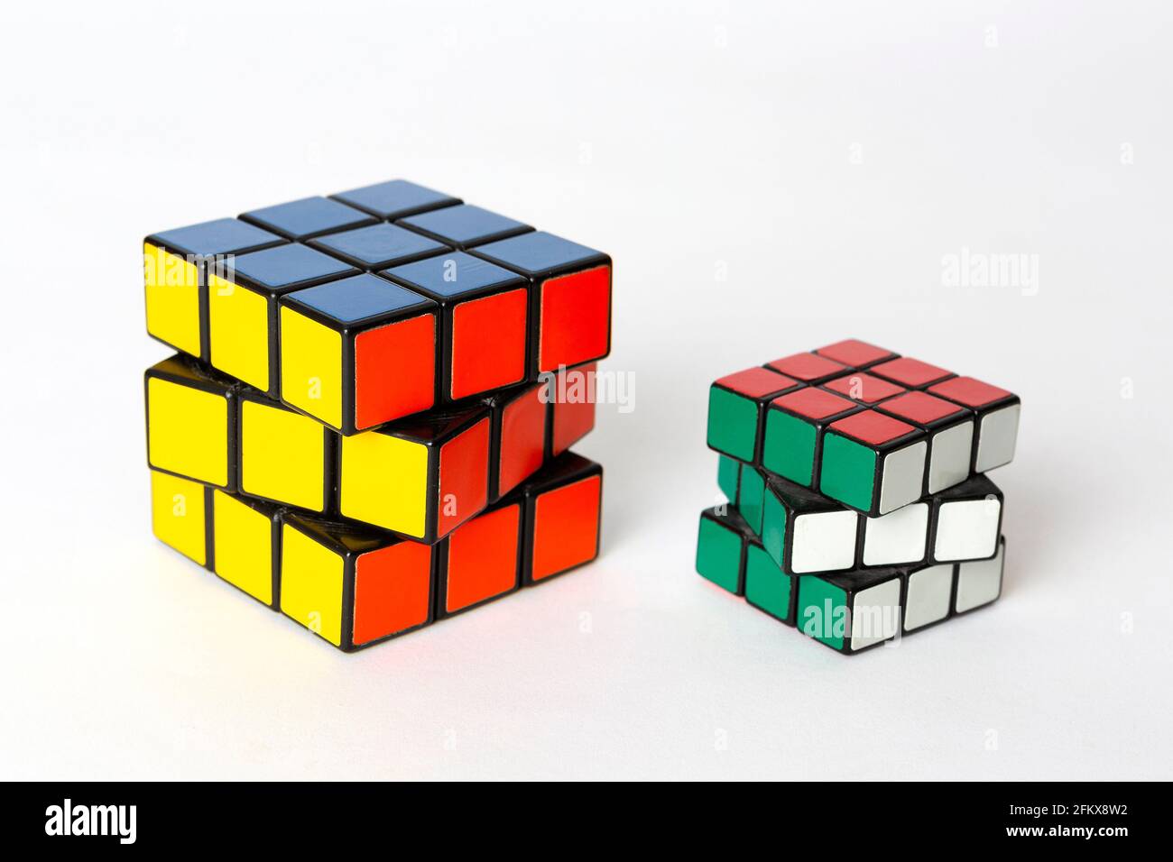 Rubik& 39;s Cube, Rubiks Cube Foto Stock