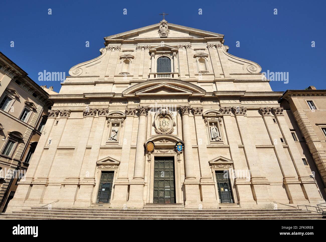 Italia, Roma, Chiesa del Gesù Foto Stock