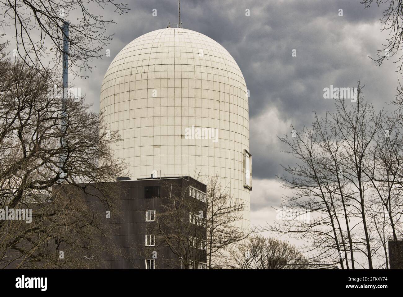 Atomkraftwerk Lingen/ Emsland /Centrale nucleare Germania Foto Stock