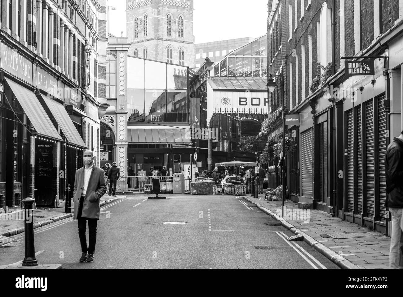 London Bridge e Borough Market Foto Stock