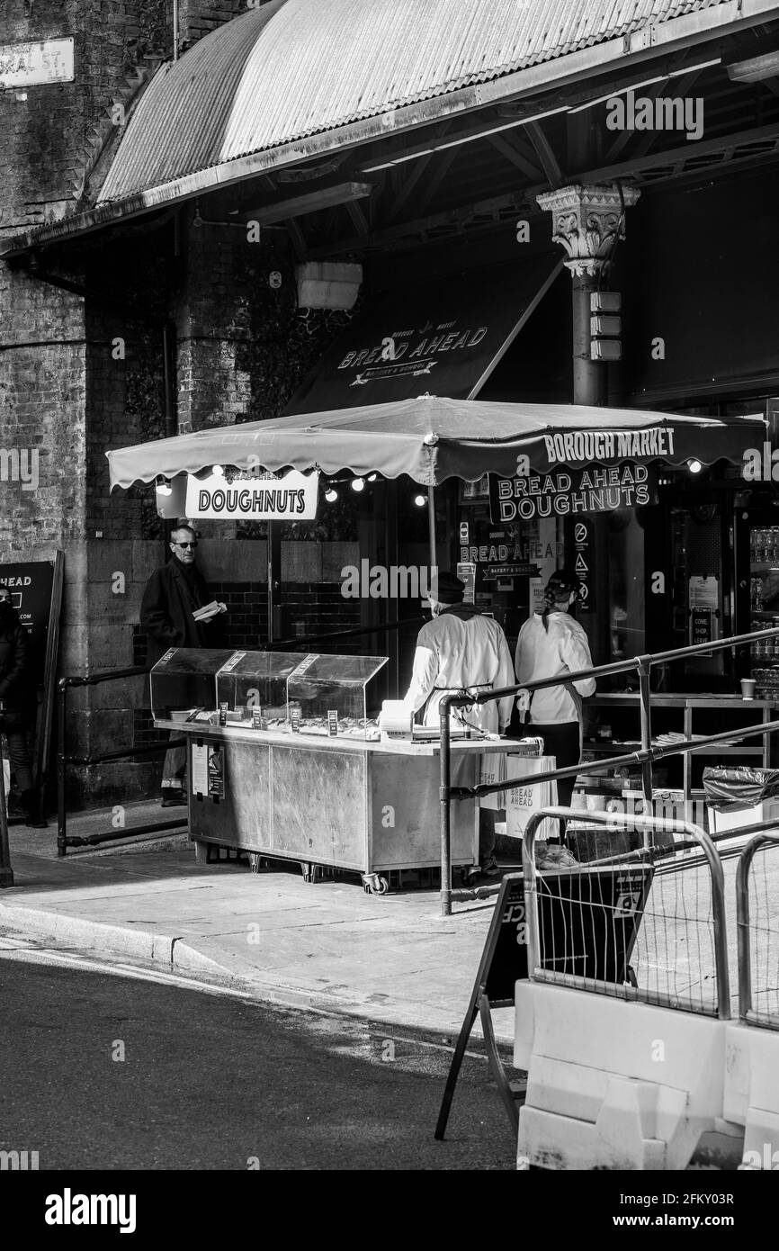 London Bridge e Borough Market Foto Stock