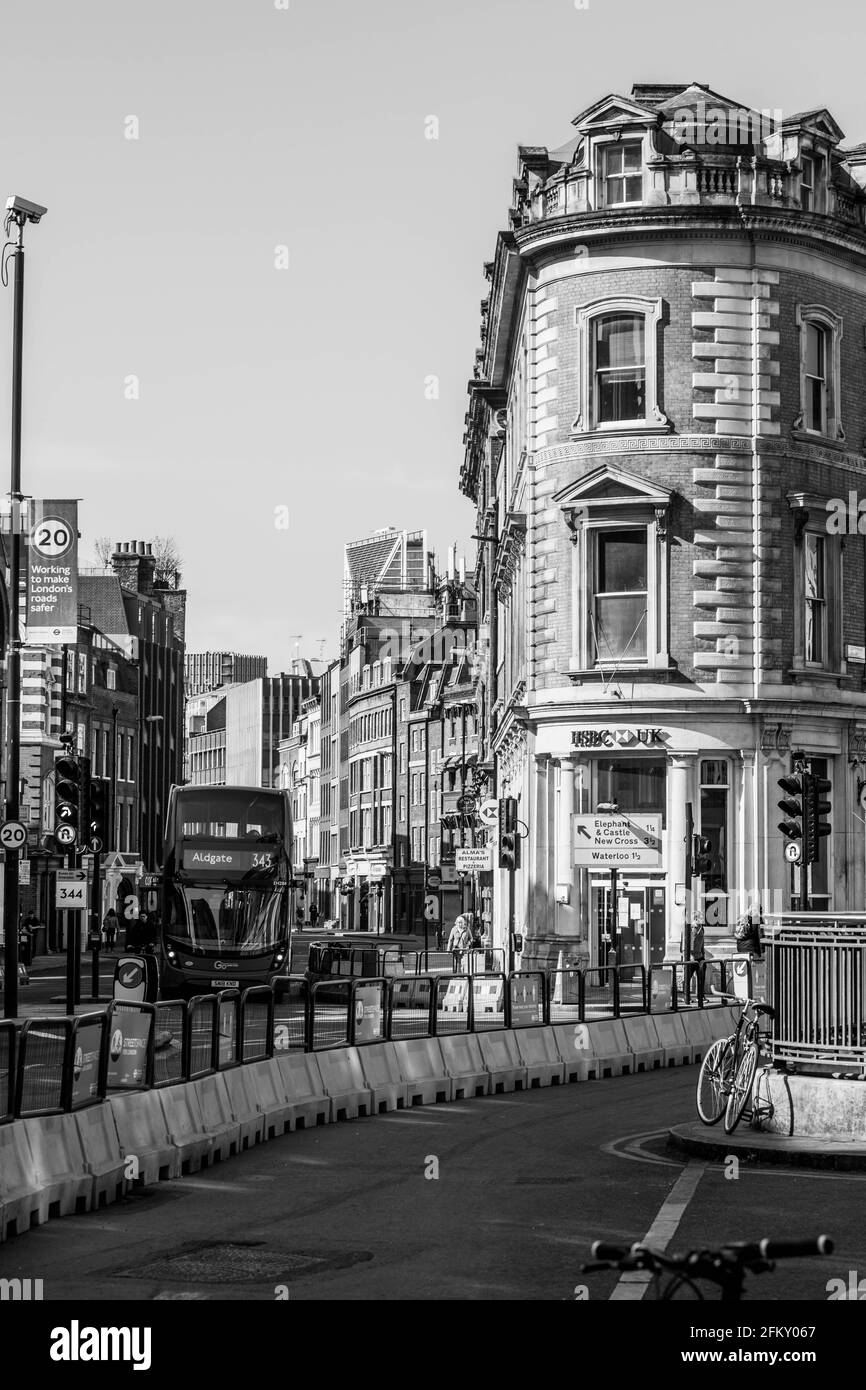 London Bridge e Borough Market Foto Stock