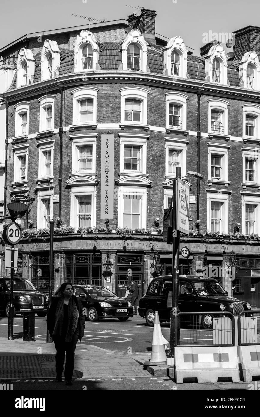 London Bridge e Borough Market Foto Stock