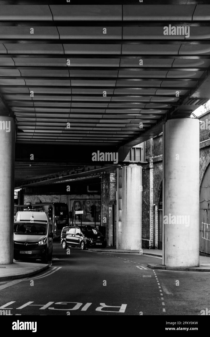 London Bridge e Borough Market Foto Stock