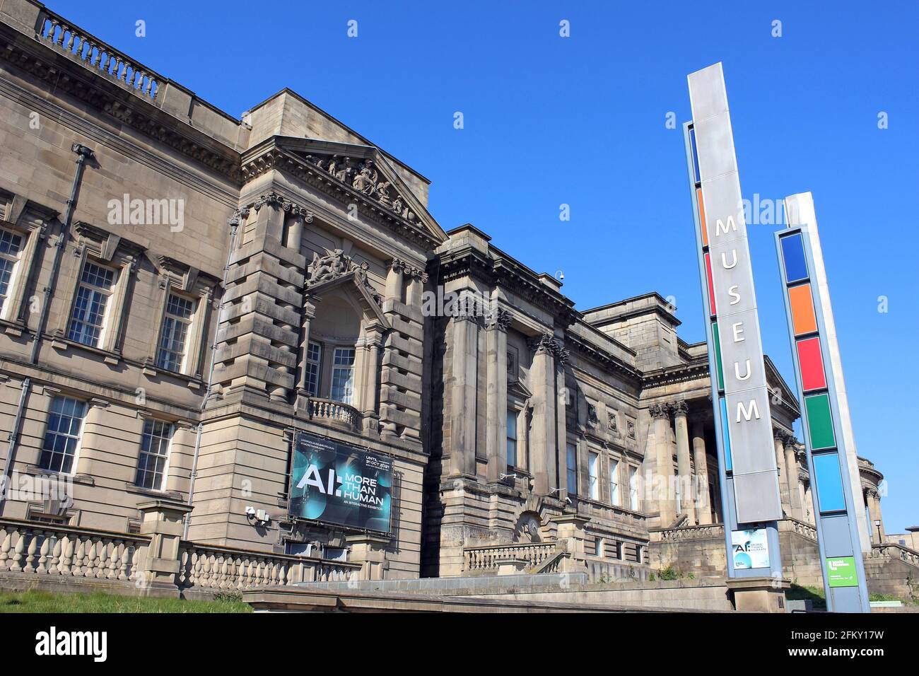 World Museum, William Brown Street, Liverpool, Regno Unito Foto Stock