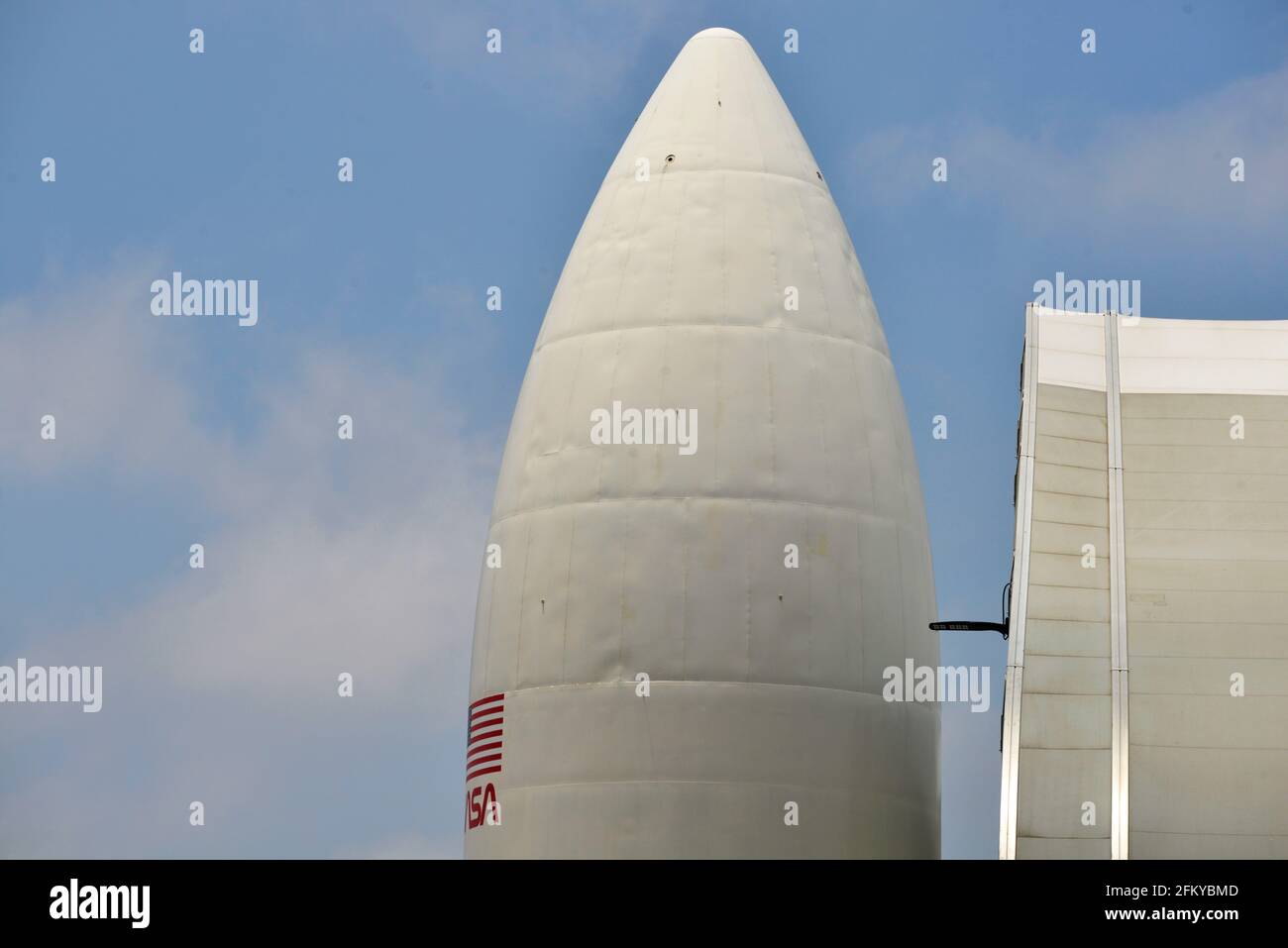 Starship a Spacex su launchpad Foto Stock