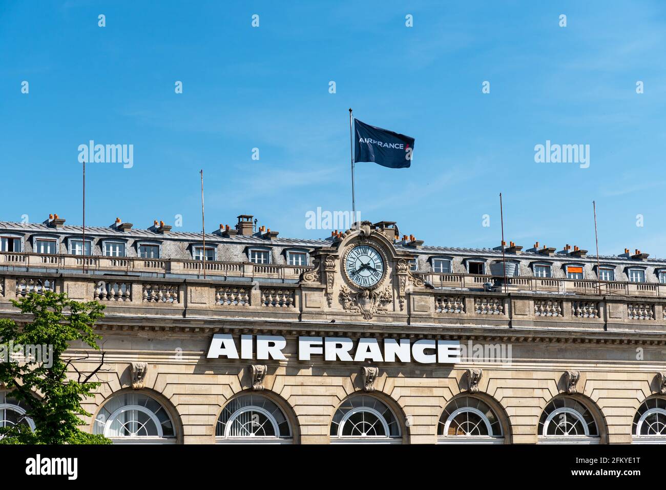 Air France Museum vicino all'Hotel des Invalides di Parigi Foto Stock
