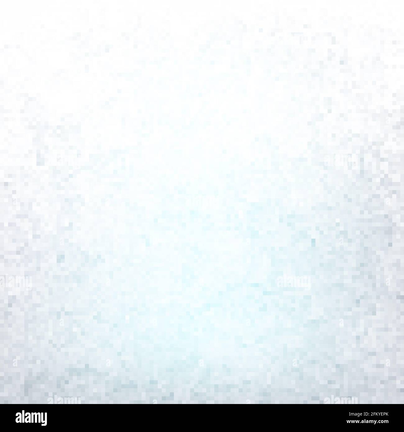 Astratto sfondo bianco azzurro minimo textured by pixel. Semplice motivo grafico Foto Stock