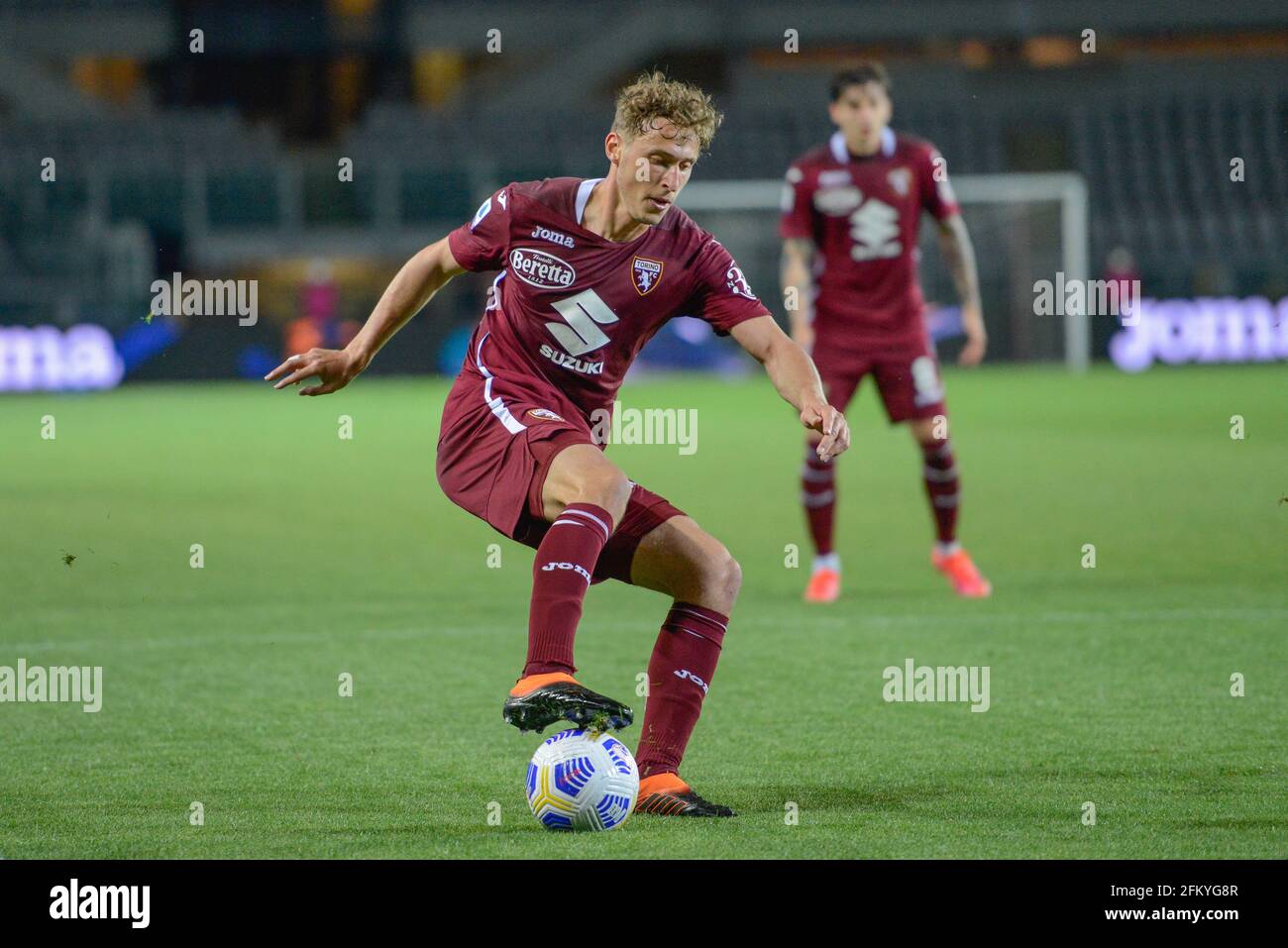 Torino, Italia. 3 maggio 2021. Mërgim Vojvoda (27) del Torino FC ha visto durante la Serie UNA partita tra Torino FC e Parma Calcio allo Stadio Grande Torino di Torino, Italia. (Foto: Gonzales Photo - Tommaso Fimiano). Foto Stock