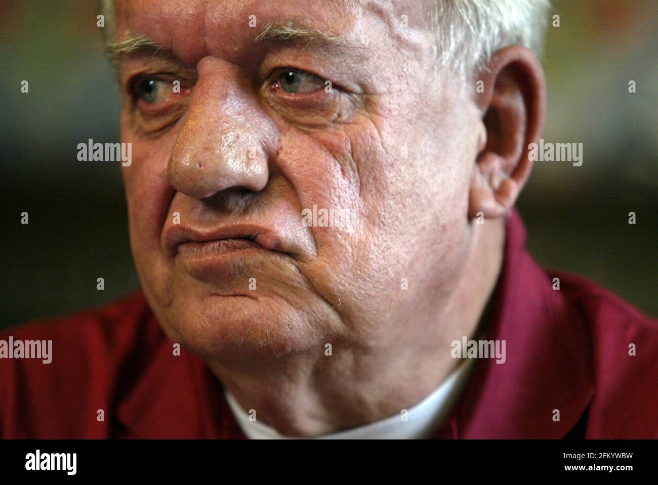 Conferenza stampa di Alan John Davies, cittadino britannico È stato in carcere in Thailandia negli ultimi 17 anni pic David Sandison Foto Stock