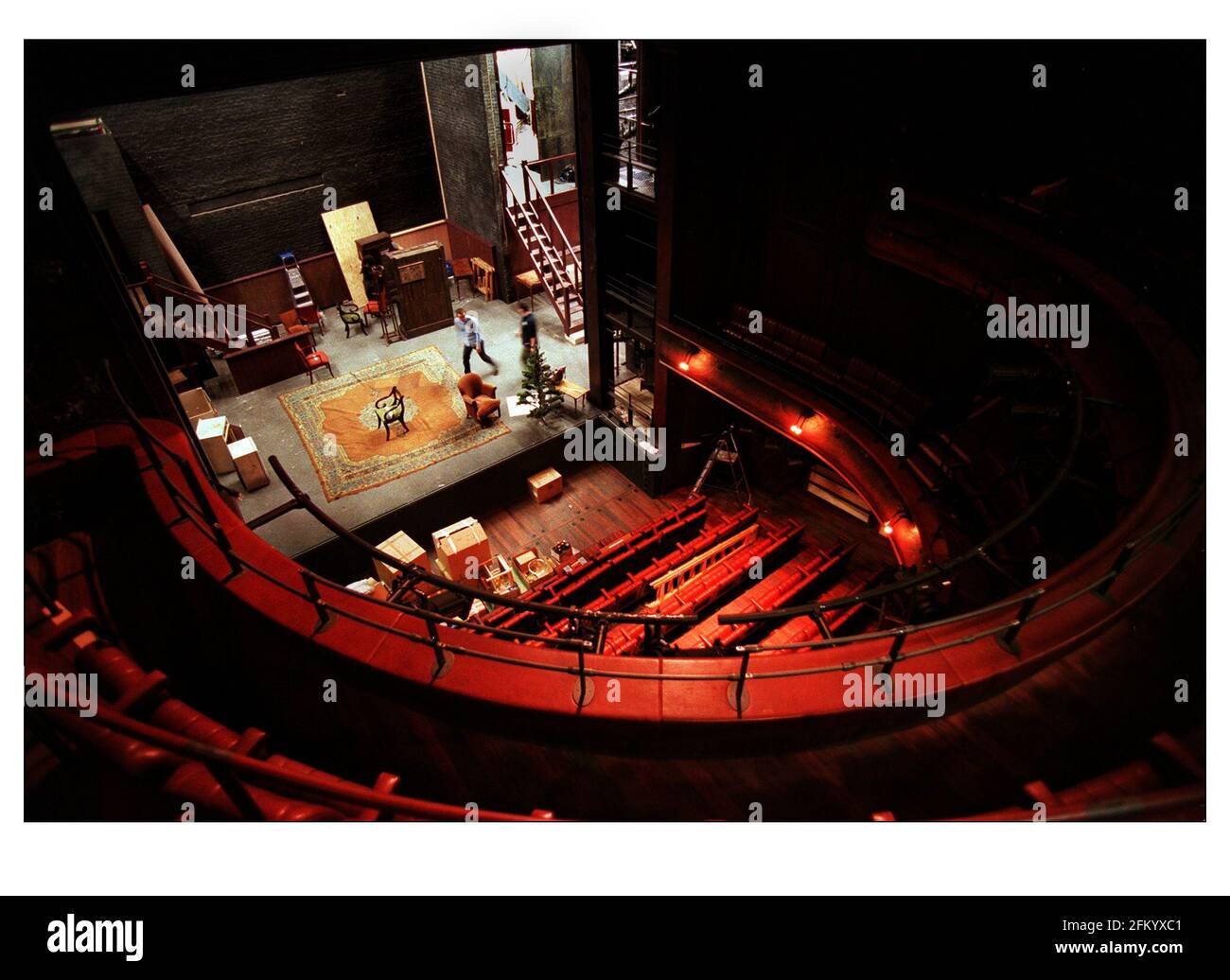 Il Royal Court Theatre Sloan Square, in preparazione della riapertura Foto Stock